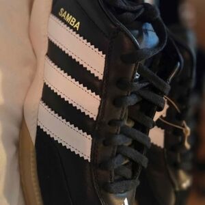 Adidas Samba Black and White Men's Shoes